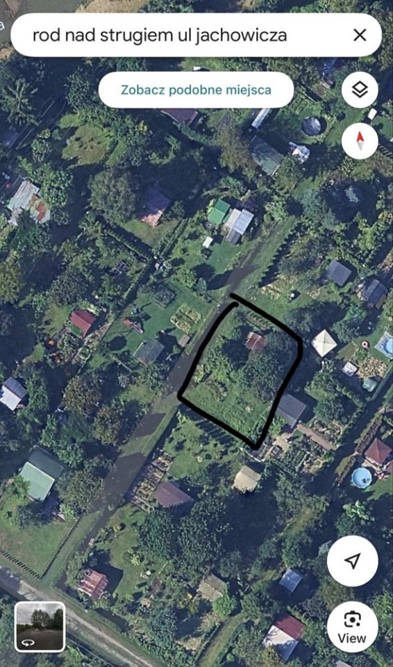 Działka rod Rzeszów Drabinianka, ul. Stanisława Jachowicza. Zdjęcie 3