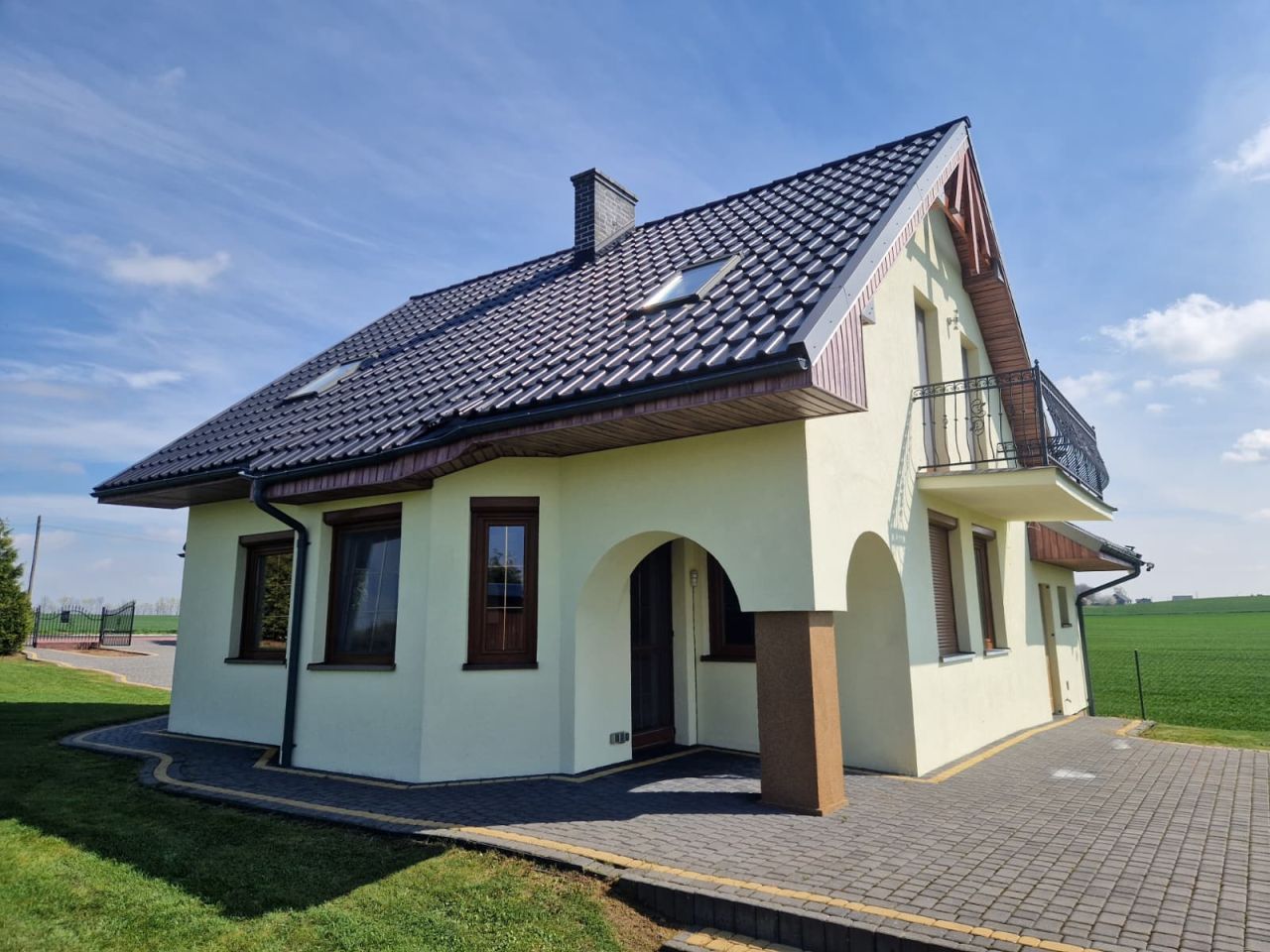 dom wolnostojący, 4 pokoje Śmielin, ul. Wybudowanie. Zdjęcie 3