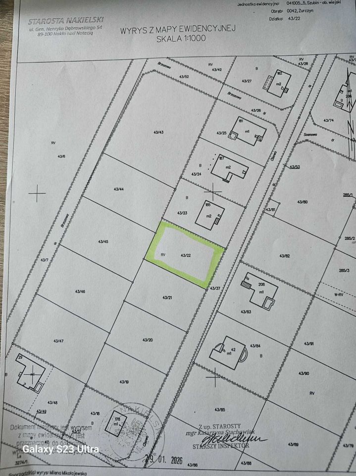 Działka budowlana Żurczyn, ul. Cisowa. Zdjęcie 1