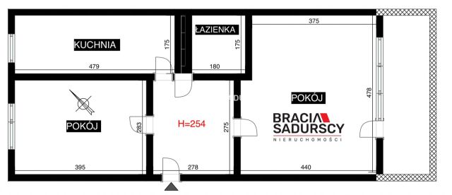 Mieszkanie 2-pokojowe Kraków Czyżyny, os. Dywizjonu 303. Zdjęcie 16