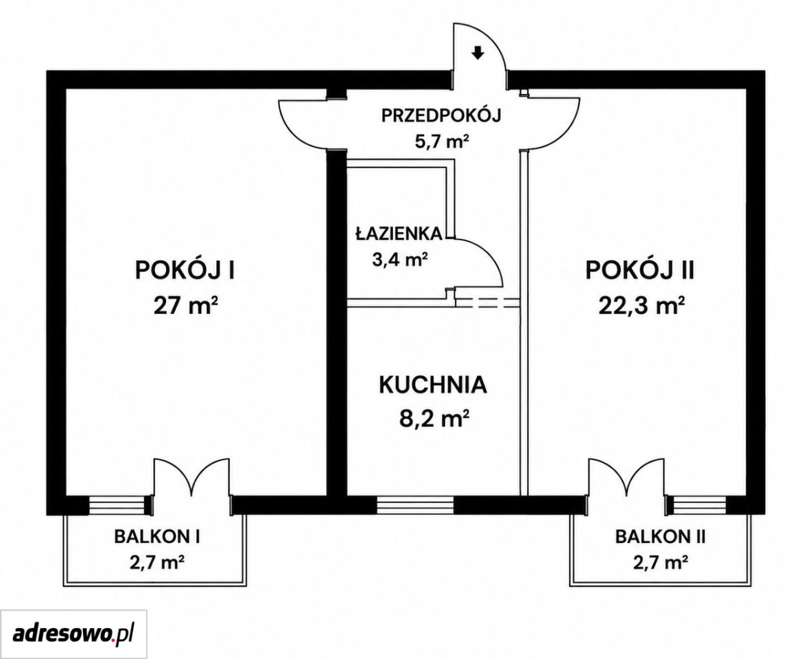 Mieszkanie 2-pokojowe Wrocław Fabryczna, ul. Lwowska. Zdjęcie 6