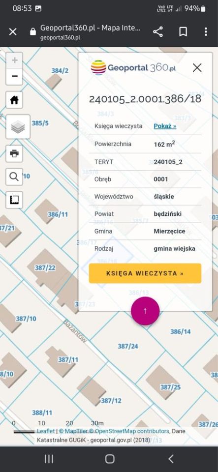 Działka rekreacyjna Boguchwałowice, ul. Jaskółek. Zdjęcie 3