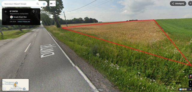 Działka inwestycyjna Bukowska Wola. Zdjęcie 1