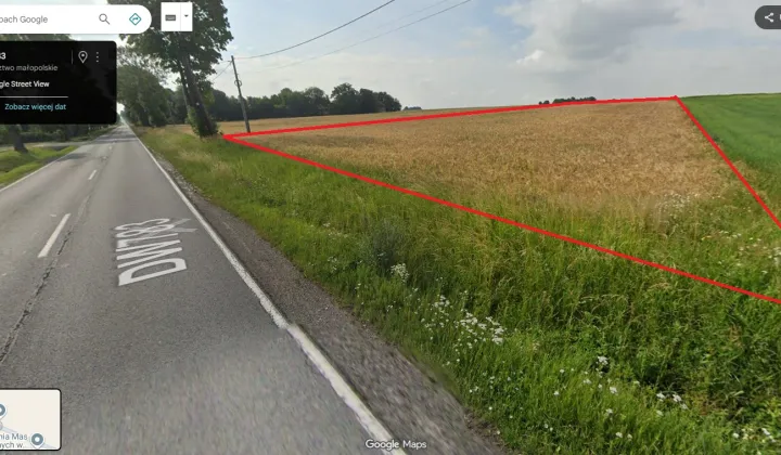 Działka inwestycyjna Bukowska Wola