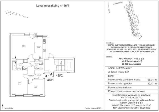 Mieszkanie 3-pokojowe Warszawa Białołęka, ul. Konik Polny. Zdjęcie 9