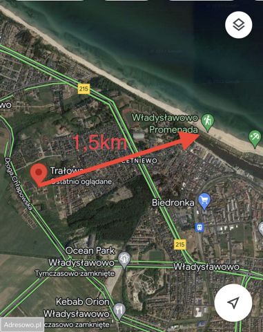 Działka budowlana Władysławowo, ul. Trałowa. Zdjęcie 1