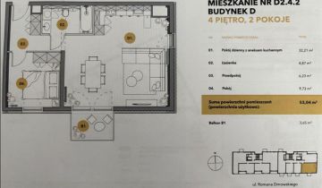 Mieszkanie 2-pokojowe Wrocław Śródmieście, ul. Romana Dmowskiego