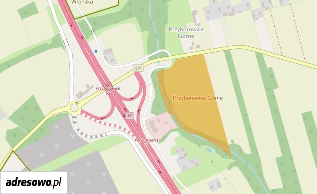 Działka inwestycyjna Przyborowice Górne. Zdjęcie 1