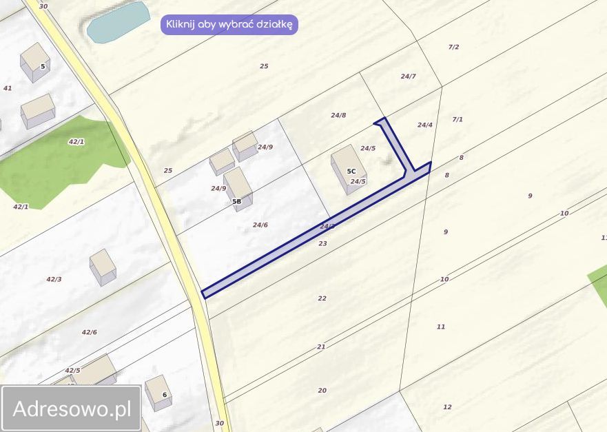 Działka budowlana Poddubówek. Zdjęcie 2