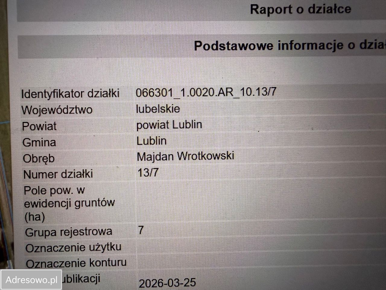 Działka budowlana Lublin Zemborzyce, ul. Lipska. Zdjęcie 11