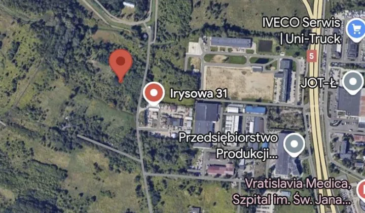 Działka inwestycyjna Wrocław Psie Pole, ul. Żmigrodzka