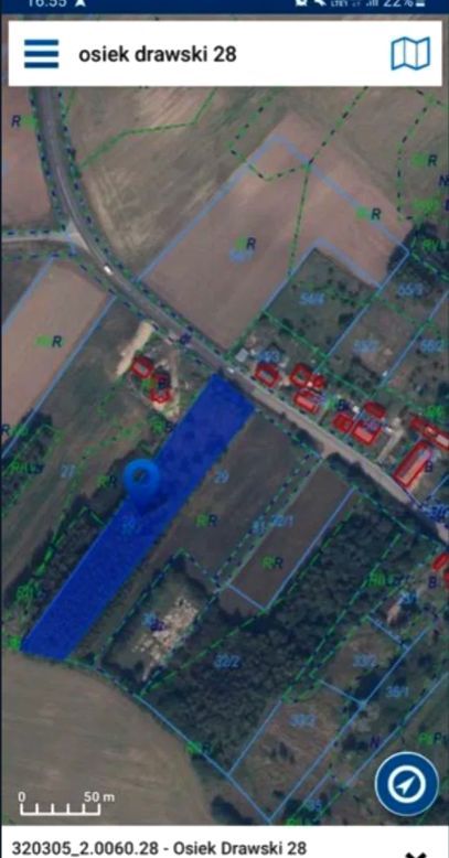 Działka budowlana Osiek Drawski. Zdjęcie 6
