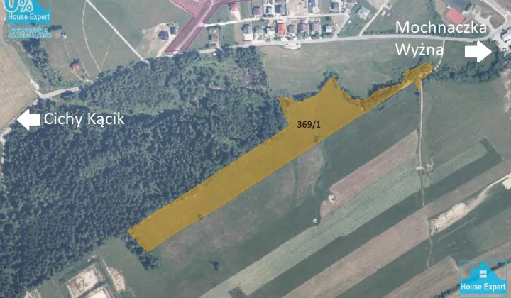 Działka rolna Mochnaczka Wyżna