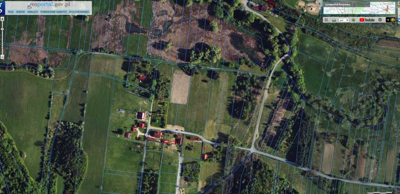 Działka budowlana Siedlec, ul. Nadrzeczna. Zdjęcie 2