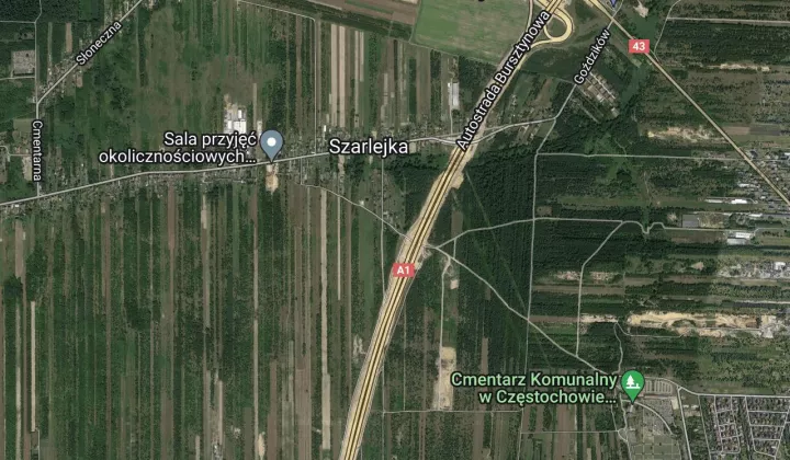 Nieruchomość komercyjna Szarlejka, ul. Borowa