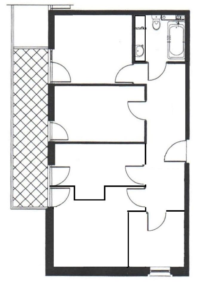 Mieszkanie 5-pokojowe Gdańsk Zaspa, ul. Stanisława Skarżyńskiego. Zdjęcie 19