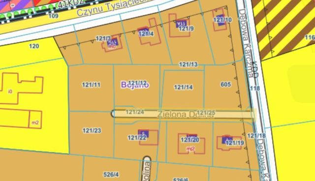 Działka budowlana Bojano, ul. Zielona Dolina. Zdjęcie 1
