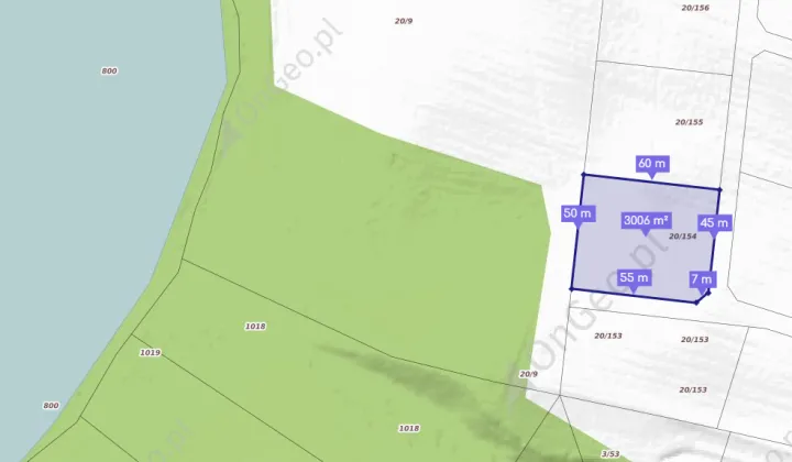 Działka rolna Ramsowo