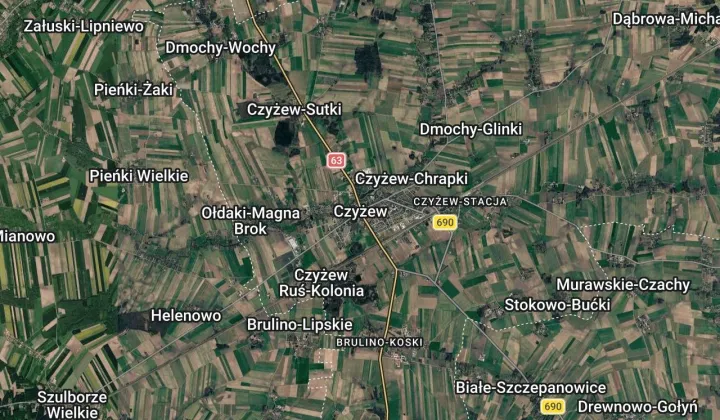 Działka rolna Czyżew