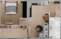 Mieszkanie 2-pokojowe Dzierżoniów. Zdjęcie 1