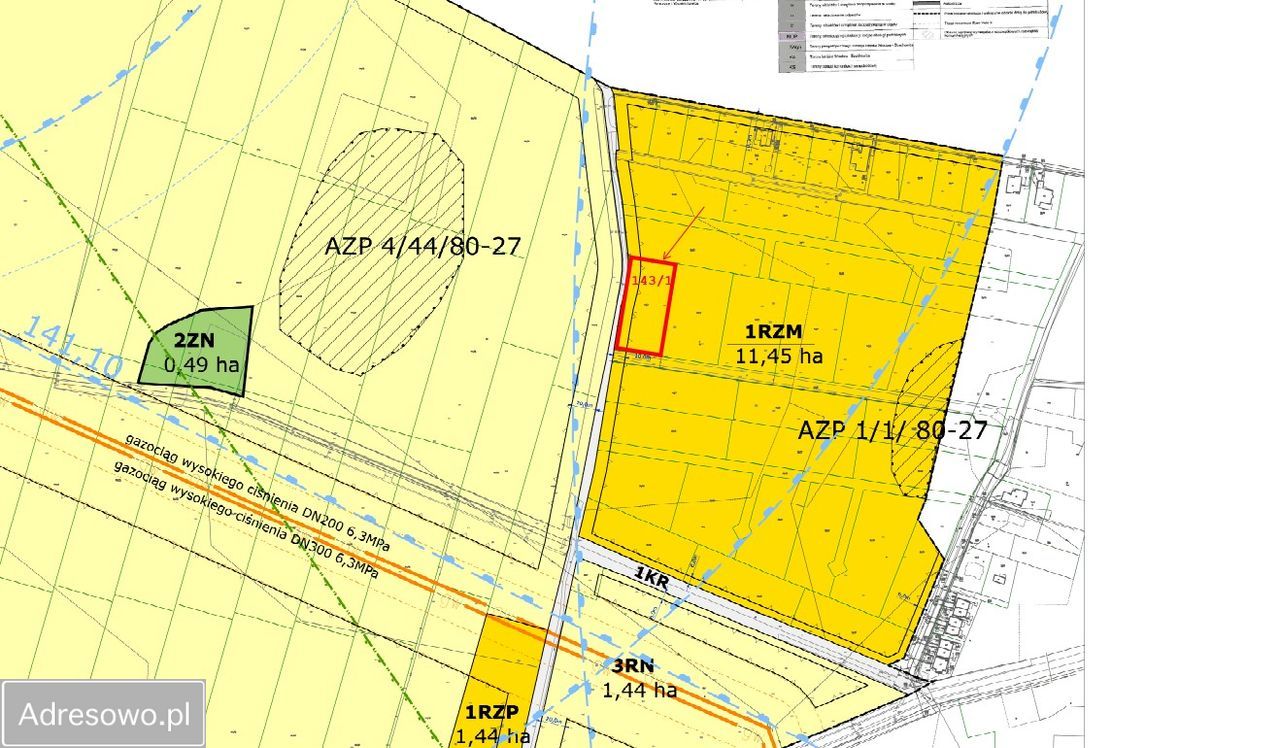 Działka siedliskowa Krzeptów, ul. Gajowa. Zdjęcie 9