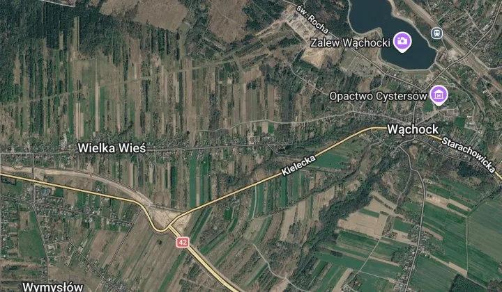 Działka rolno-budowlana Wielka Wieś Podmiasto