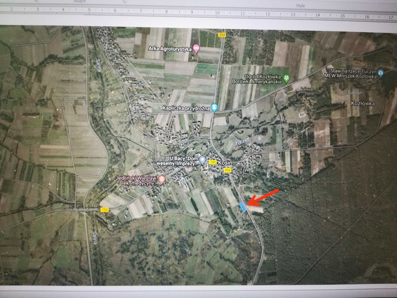 Działka rolna Kosin. Zdjęcie 3