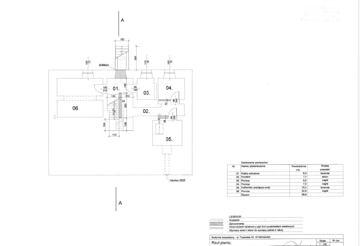 kamienica, 10 pokoi Starogard Gdański Centrum, ul. Tczewska. Zdjęcie 23