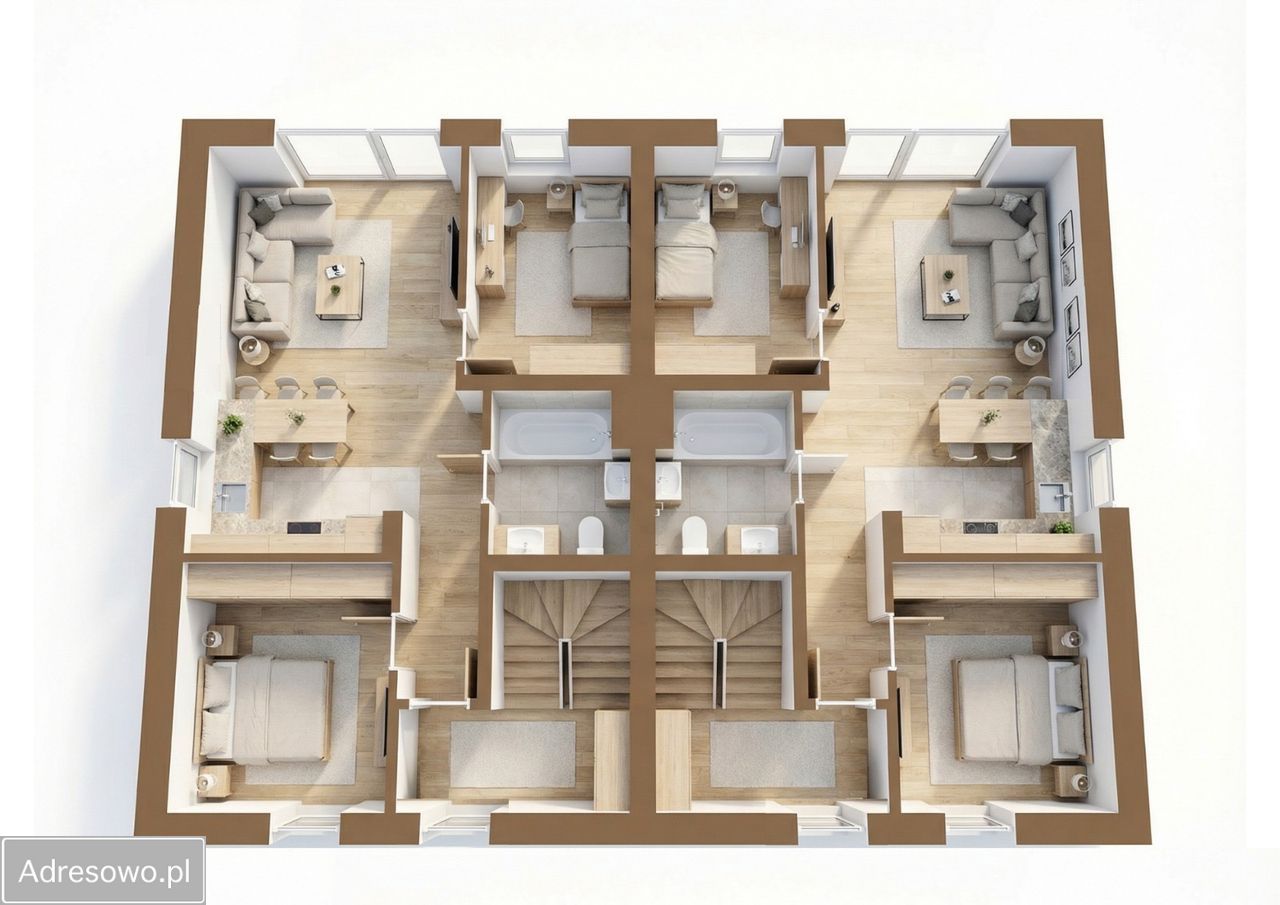 Mieszkanie 3-pokojowe Bielsko-Biała Śródmieście. Zdjęcie 6