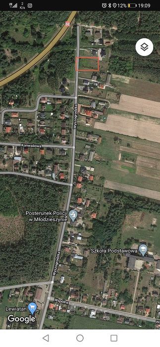 Działka budowlana Młodzieszyn, ul. Wyszogrodzka. Zdjęcie 2