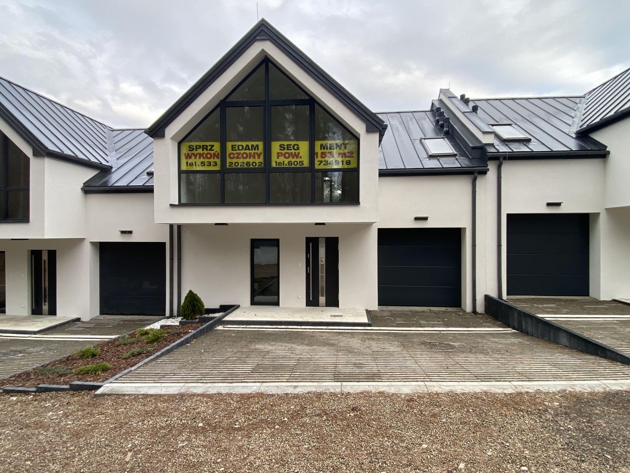 dom szeregowy, 5 pokoi Leszczyny, Leśna