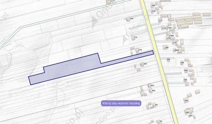 Działka rolna Jaszczów