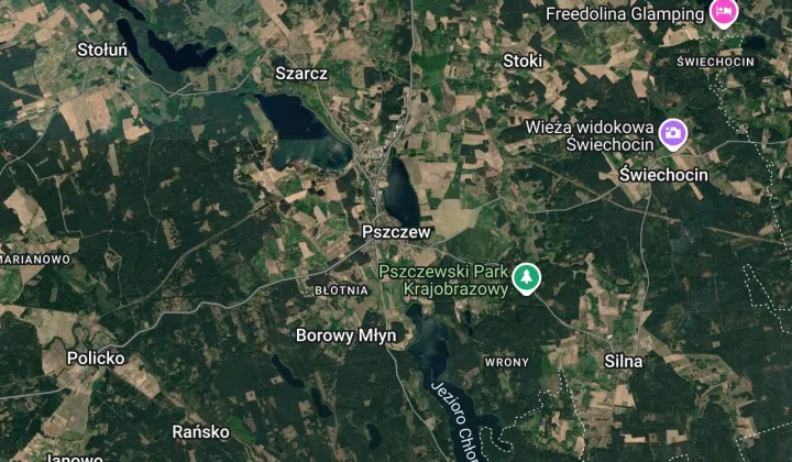 Działka rod Pszczew