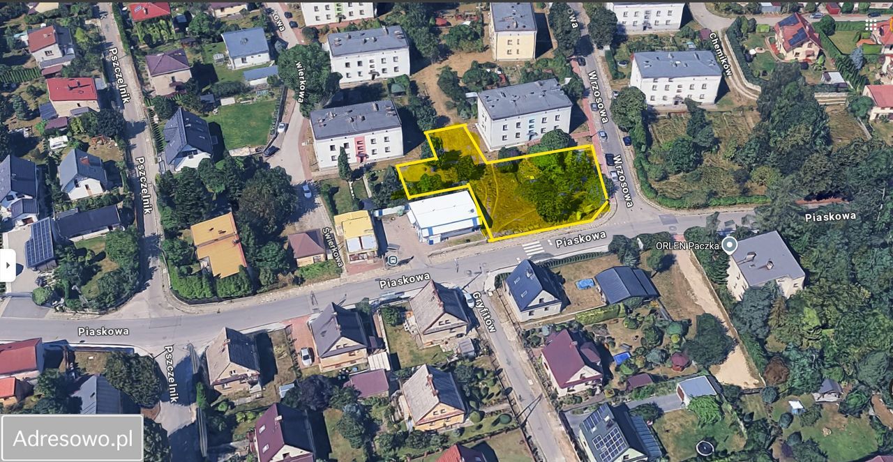 Działka inwestycyjna Jaworzno, ul. Piaskowa. Zdjęcie 2