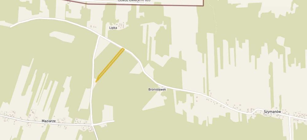 Działka leśna Szymanów. Zdjęcie 2