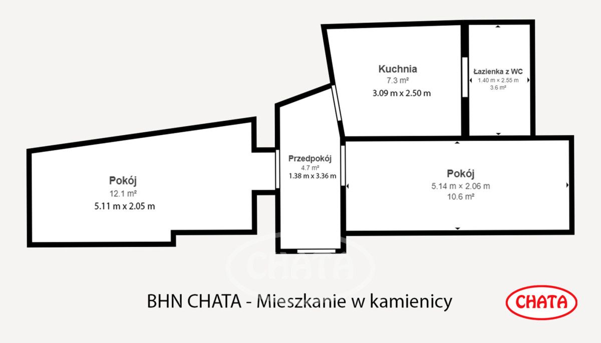 Mieszkanie 2-pokojowe Wrocław Śródmieście, ul. Norberta Barlickiego. Zdjęcie 22