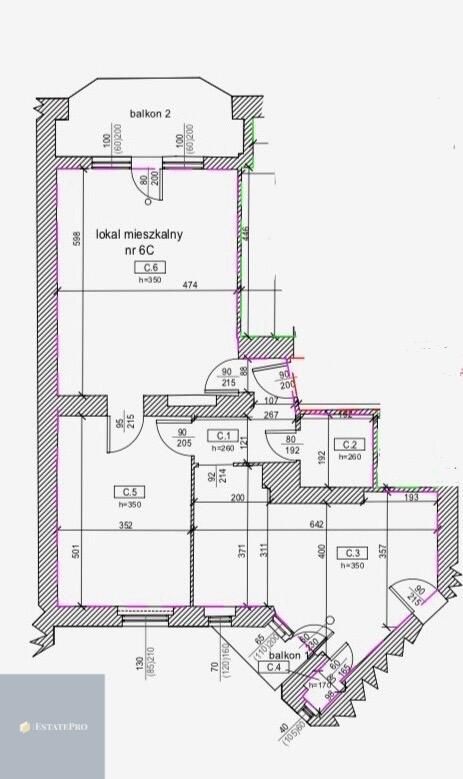 Mieszkanie 3-pokojowe Katowice Śródmieście. Zdjęcie 14