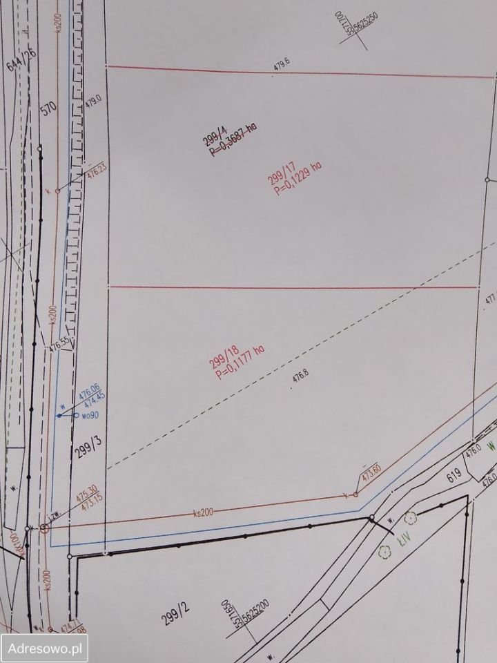 Działka budowlana Przedwojów. Zdjęcie 2