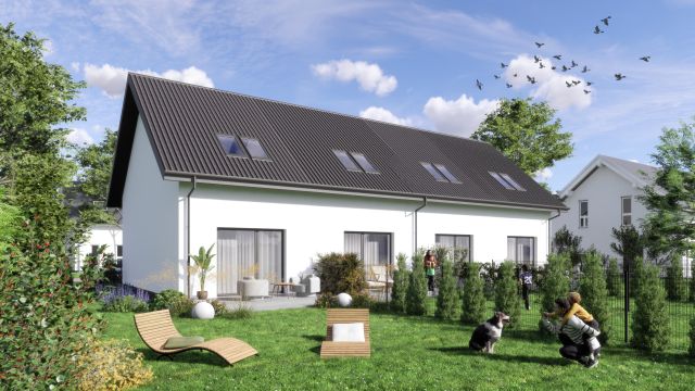 bliźniak, 4 pokoje Lewin Brzeski. Zdjęcie 1