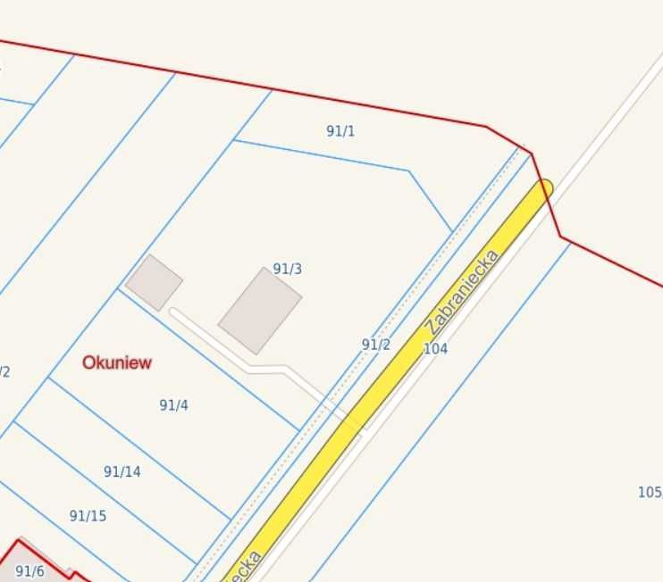Nieruchomość komercyjna Okuniew, ul. Zabraniecka. Zdjęcie 2