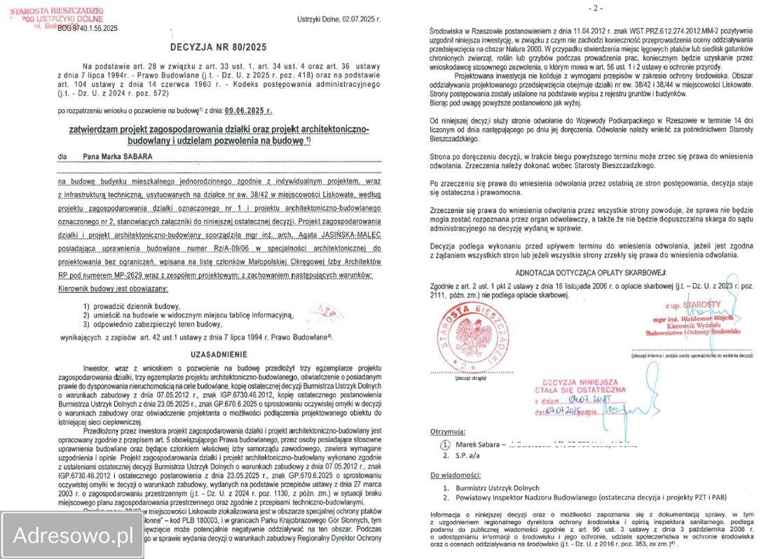 Działka budowlana Liskowate. Zdjęcie 18