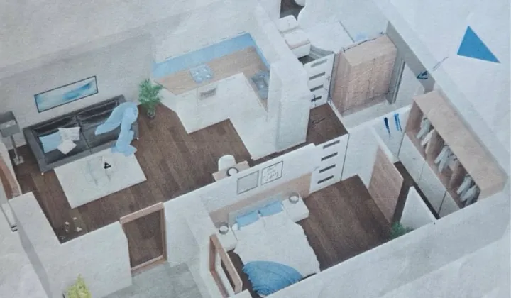 Mieszkanie 2-pokojowe Mońki