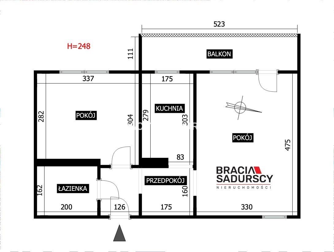 Mieszkanie 2-pokojowe Kraków Mistrzejowice, os. Złotego Wieku. Zdjęcie 20