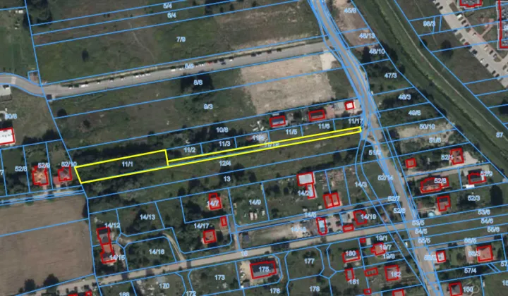 Działka rolno-budowlana Warszawa Białołęka, ul. Ostródzka