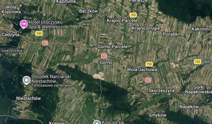 Działka budowlana Górno Bór, ul. Targowa