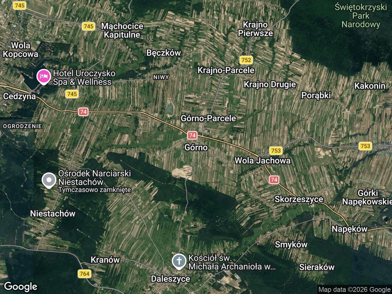 Działka budowlana Górno Bór, ul. Targowa. Zdjęcie 1