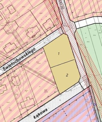 Działka inwestycyjna Łuków, ul. Aleksandra Świętochowskiego. Zdjęcie 6