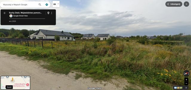 Działka budowlana Suchy Dwór. Zdjęcie 1