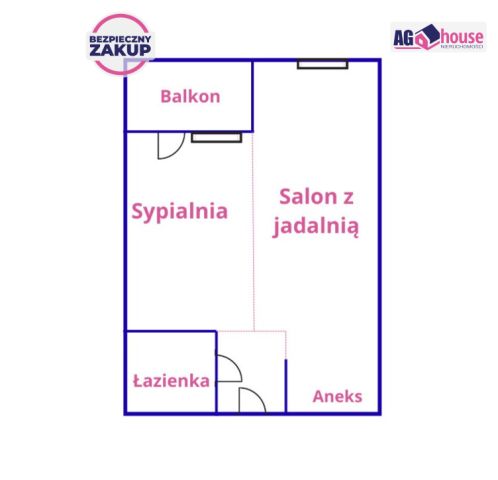 Mieszkanie 2-pokojowe Gdańsk Wrzeszcz, al. gen. Józefa Hallera. Zdjęcie 8