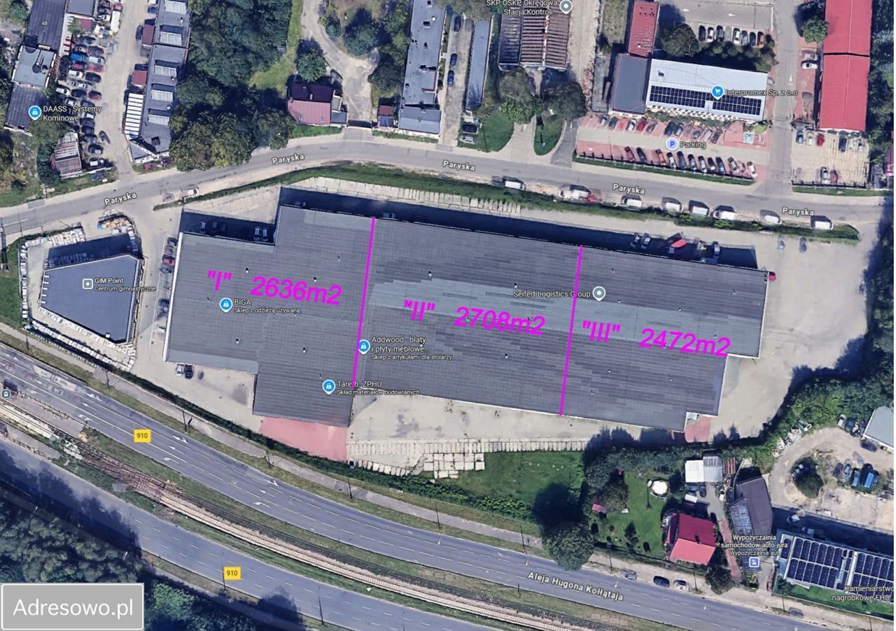 Hala/magazyn Będzin, ul. Paryska. Zdjęcie 2